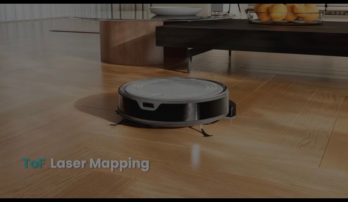 Robot Vacuum Laser Navigation    Cleaner with Mop