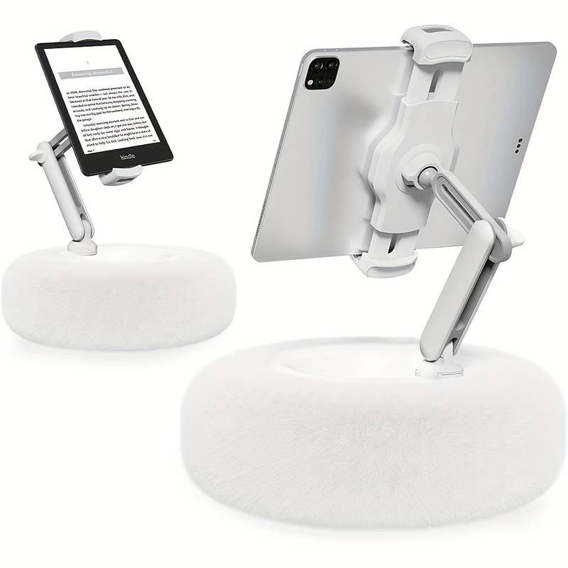 Plush Fabric Pillow Stand Holder For Ipad  Kindle and Phone