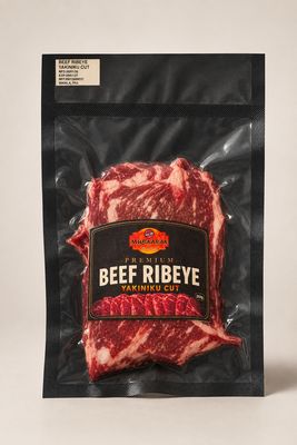 Premium Beef Ribeye – Yakiniku Cut