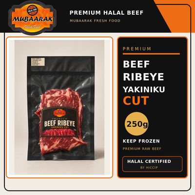 Premium Beef Ribeye – Yakiniku Cut