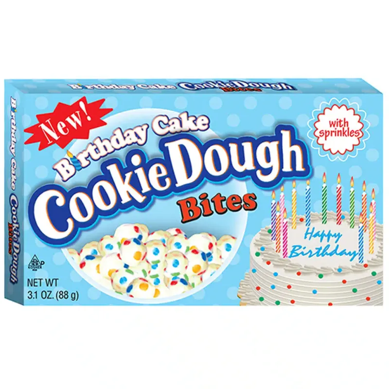 Cookie Dough Bites Birthday Cake With Sprinkles