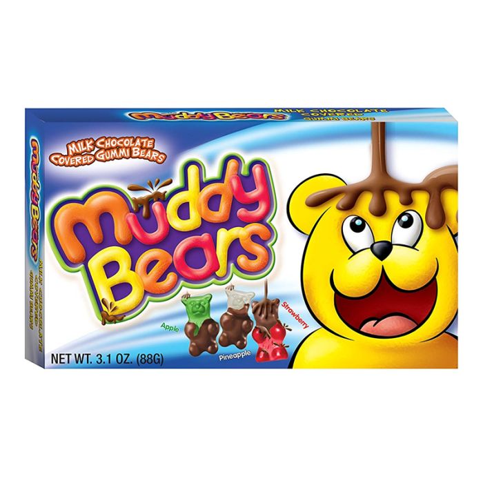 Cookie Dough Bites Muddy Bears Gummi Bears In Milk Choc