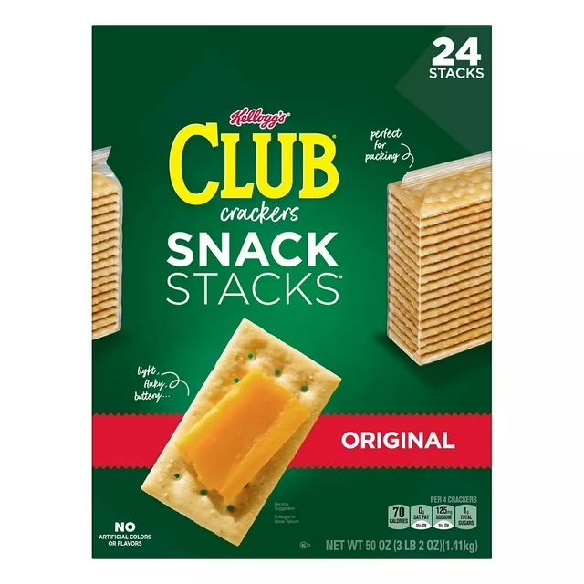 Club Crackers Snack Stacks
