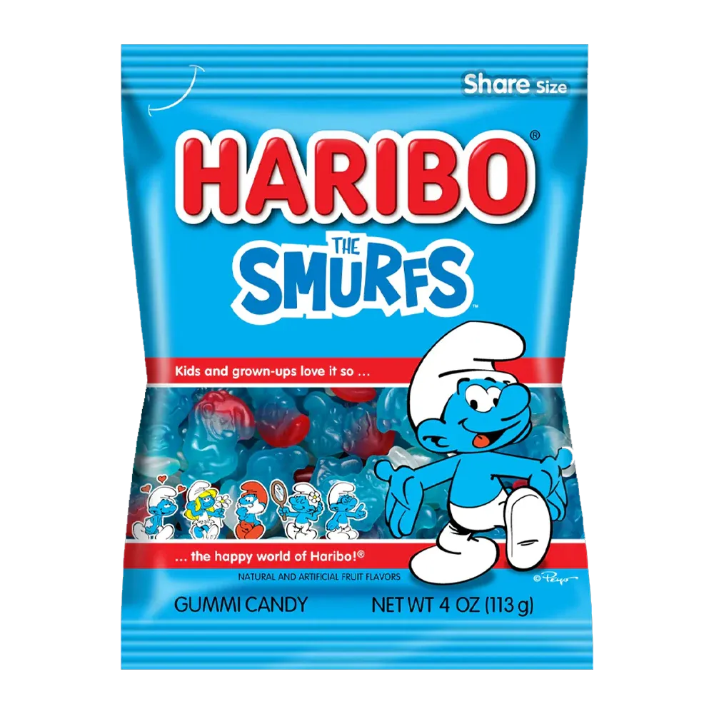 Haribo The Smurfs Gummi Candy