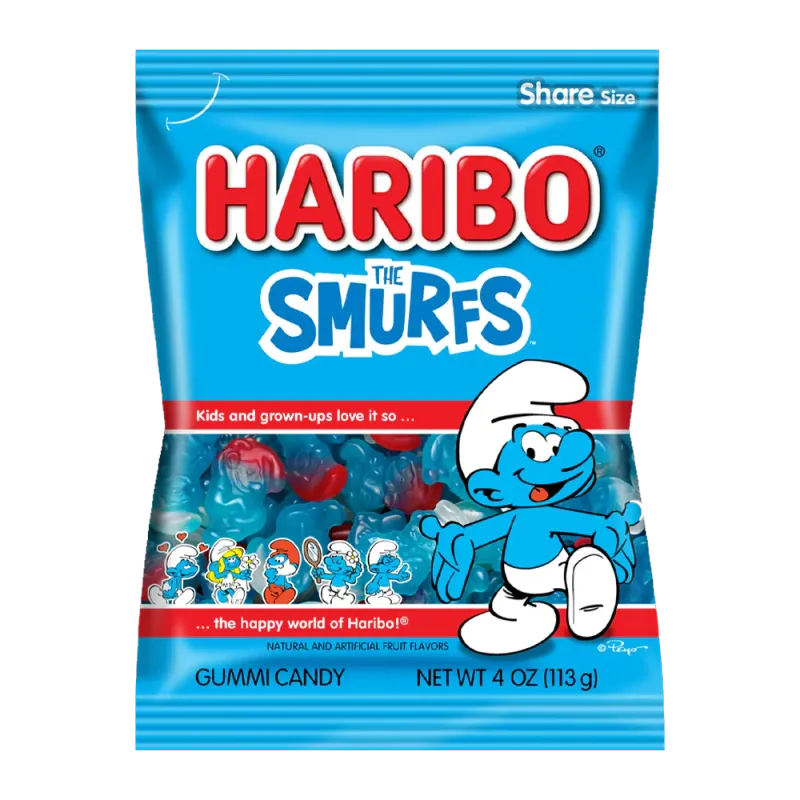 Haribo The Smurfs Gummi Candy