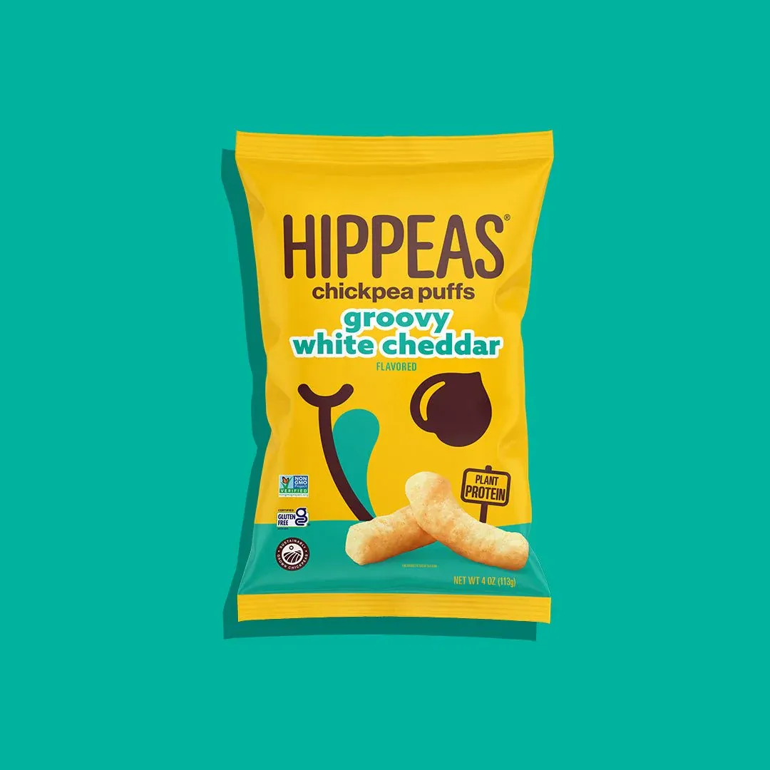 Hippeas Chickpea Puffs Vegan White Cheddar