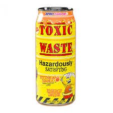 Toxic Waste Hazardously Satisfying Mythical Mango ,Energy Drink
