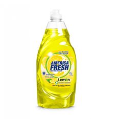 America Fresh Lemon Yellow Dish Soap 860mL