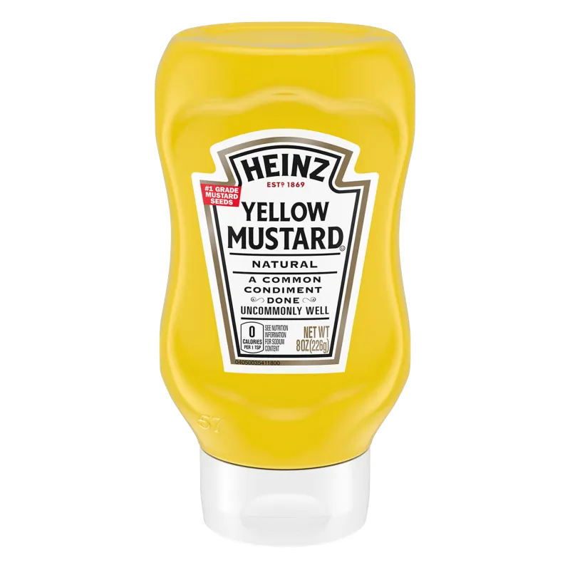 Heinz Yellow Mustard 100% Natural