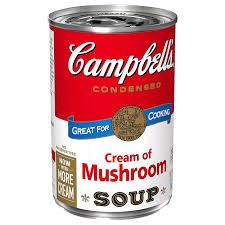 Campbell&#39;s Condensed Cream Of Mushroom Soup 298g