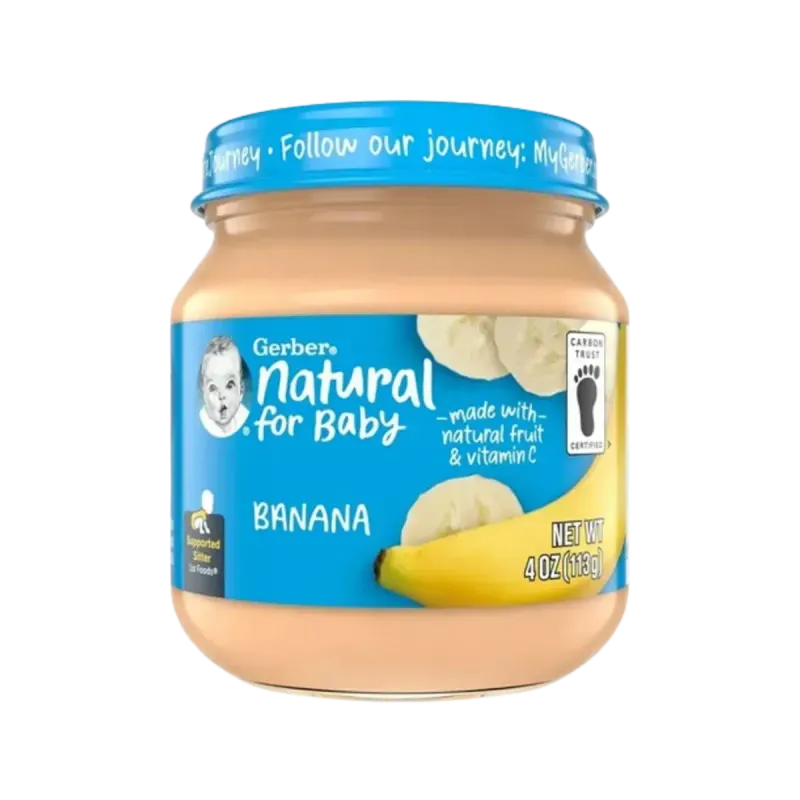 Gerber Natural For Baby Banana 113 g