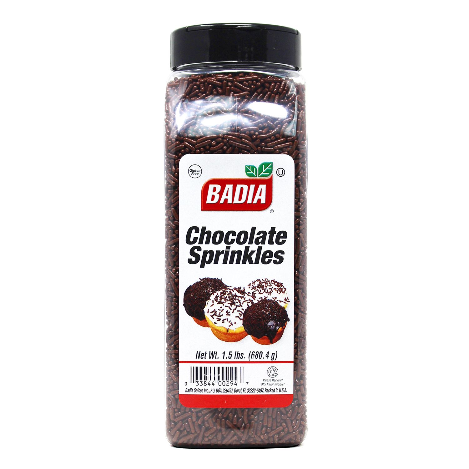 Badia Chocolate Sprinkles 1.5lbs (680.4g)
