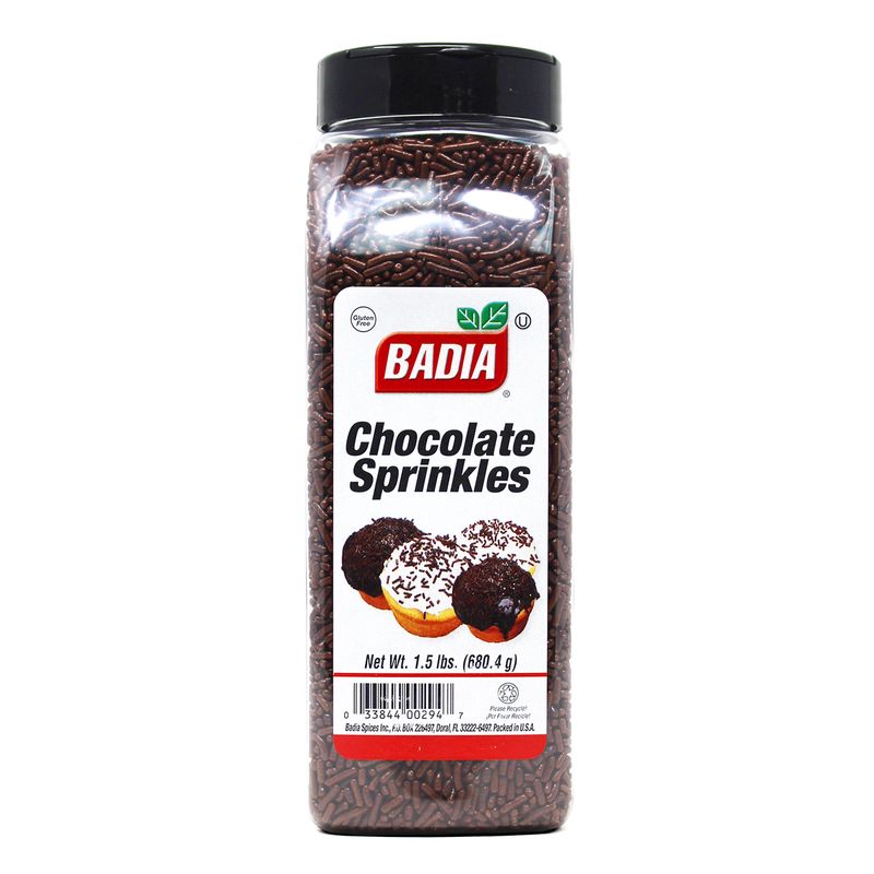 Badia Chocolate Sprinkles 1.5lbs (680.4g)