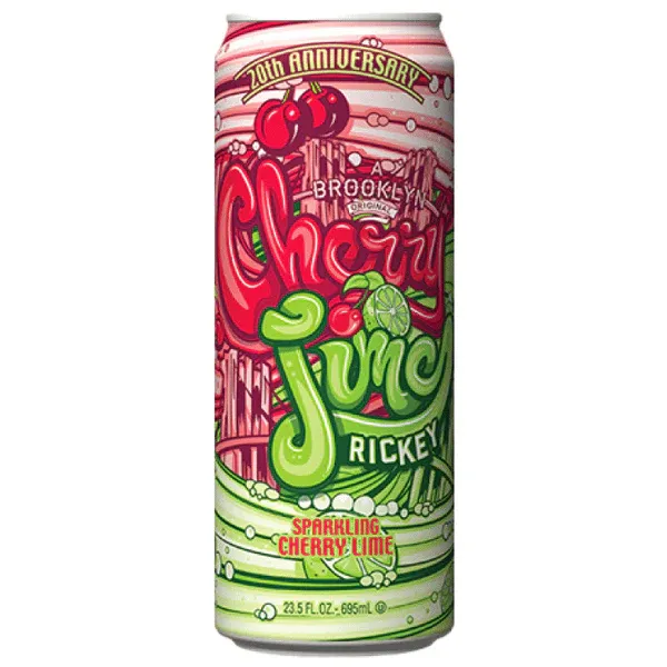 Arizona Rickey Sparkling Cherry Lime 650ml