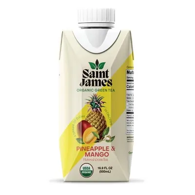 Saint James Pinepple &amp; Mango 16.9 oz, 500 ml