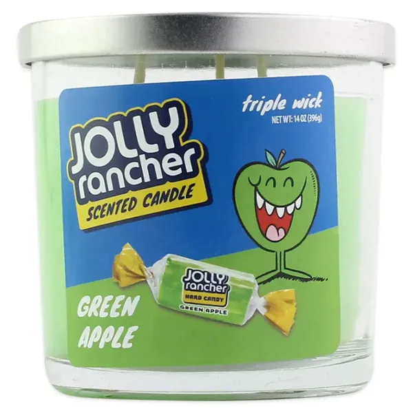 JOLLY RANCHER G APL CANDLE