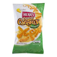 Herr&#39;s Chips Jalapeno Crunchy Cheese/9oz ,255g