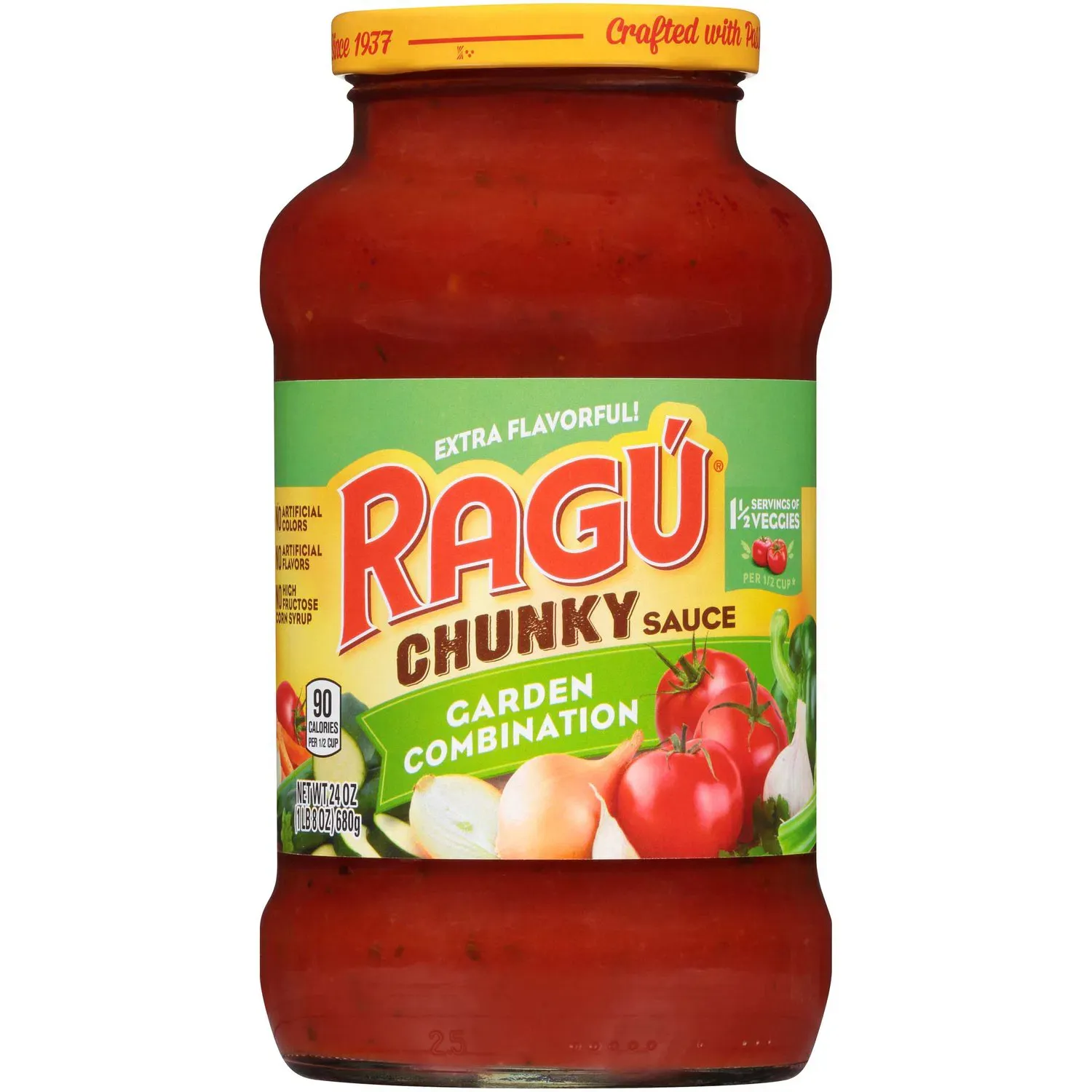Ragu Chunky Garden Combination Sauce 680g