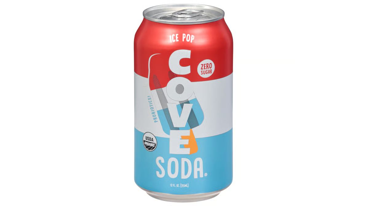 Cove Ice Pop Soda Zero Sugar 12 oz, 355 ml
