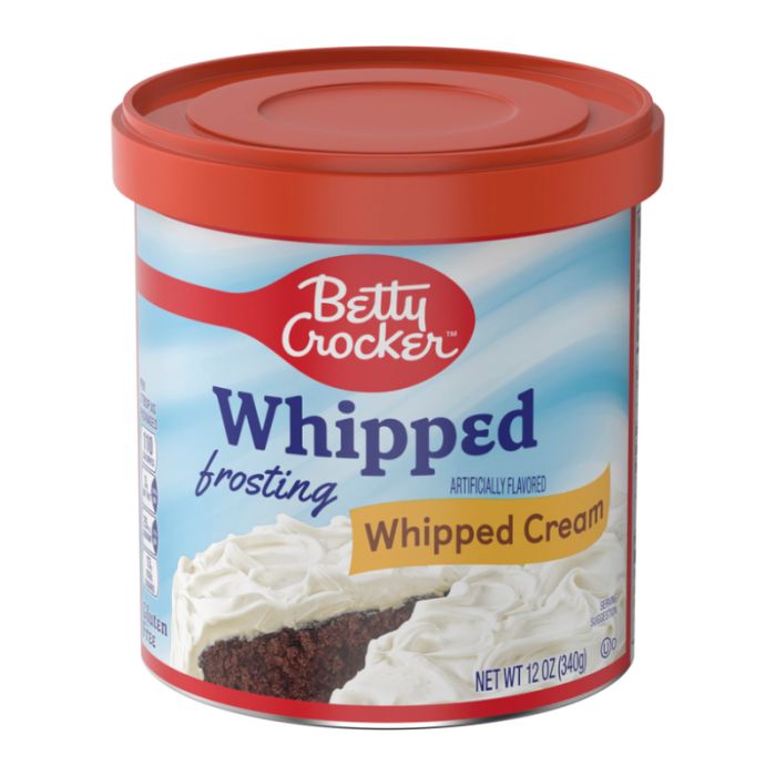 Betty cocker whipped cream 340g