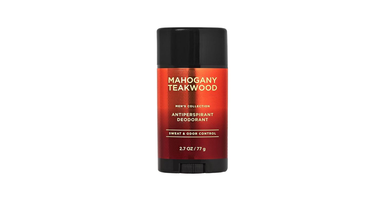 B&amp;B Works Antiperspirant Deodorant Mahogany Teakwood 2.7 Oz