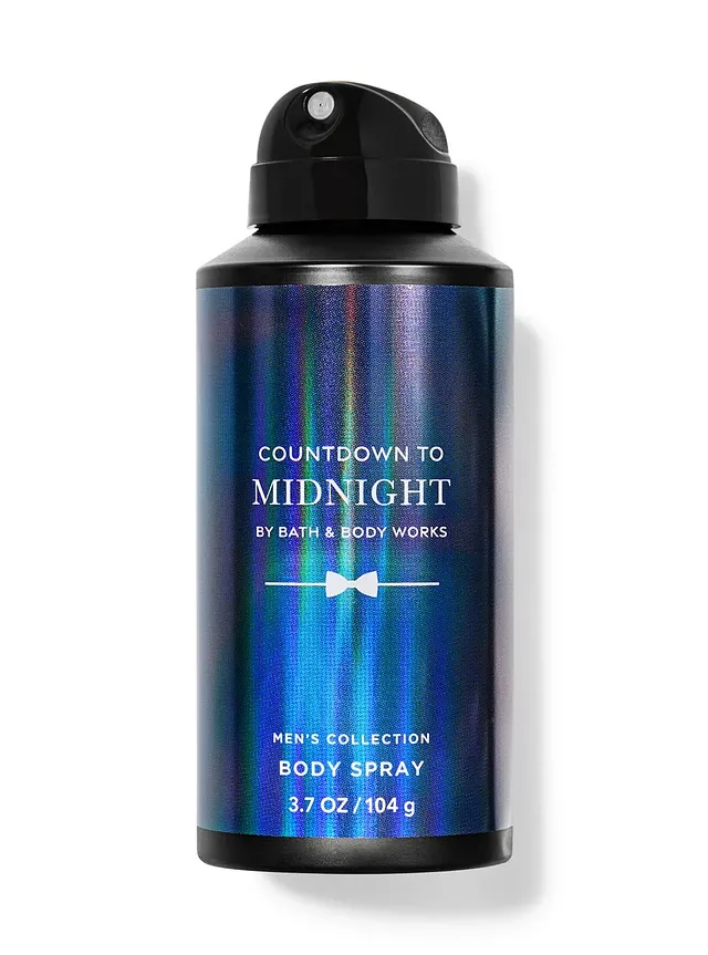 B&amp;B Works Body Spray Countdown to Midnight 3.7 Oz