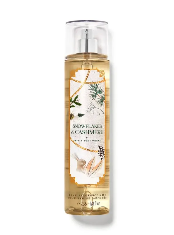 B&amp;B works / Fragrance Mist Snowflake &amp; Cashmere  8 Oz
