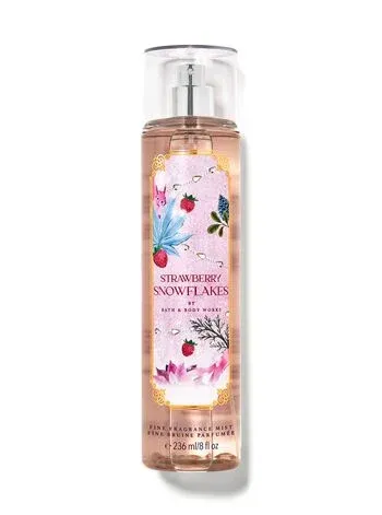 B&amp;B works / Fragrance mist  Strawberry  Snowflake   8 Oz