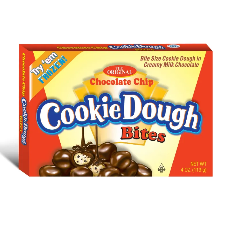 Cookie Dough Bites Original Choc Chips In Creamy Milk Choc