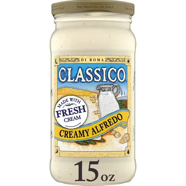 classico creamy alfredo light pasta sauce