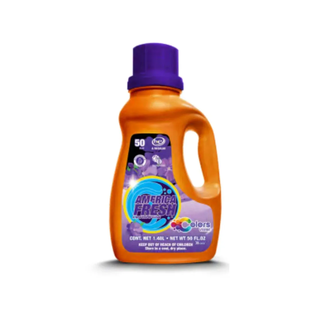 America Fresh Violet Colors Liquid Detergent 500mL