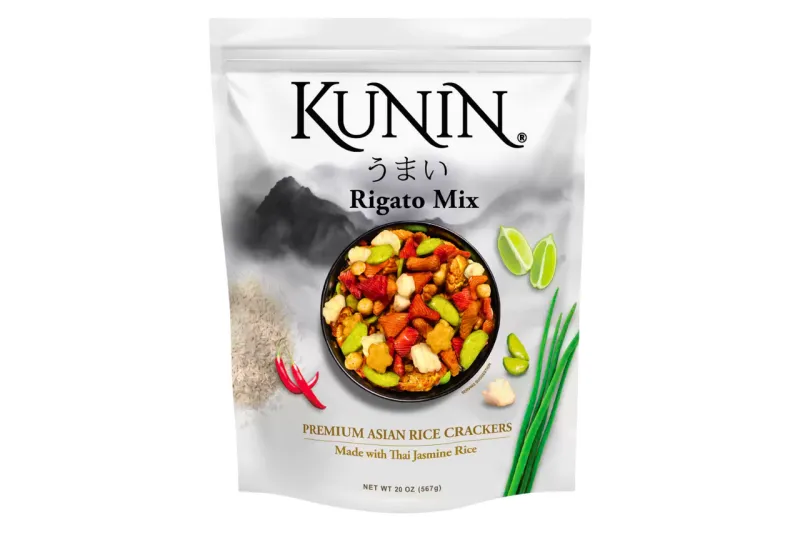 Kunin Rigato Mix Premium Asian Rice Crackers 567g