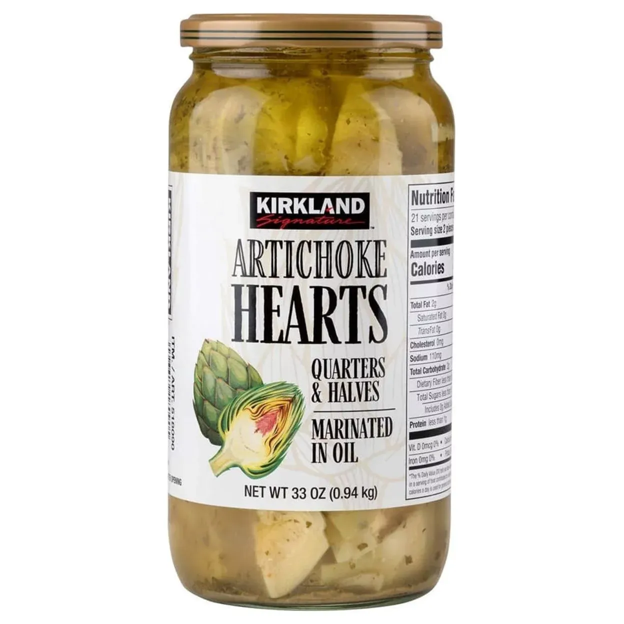 KIRKLAND SIGNATURE ARTICHOKE HEARTS