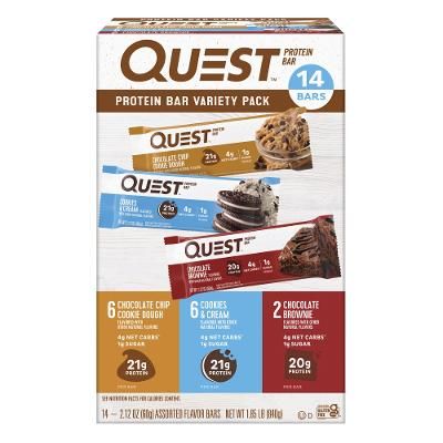 QUEST PROTEIN BAR BOX