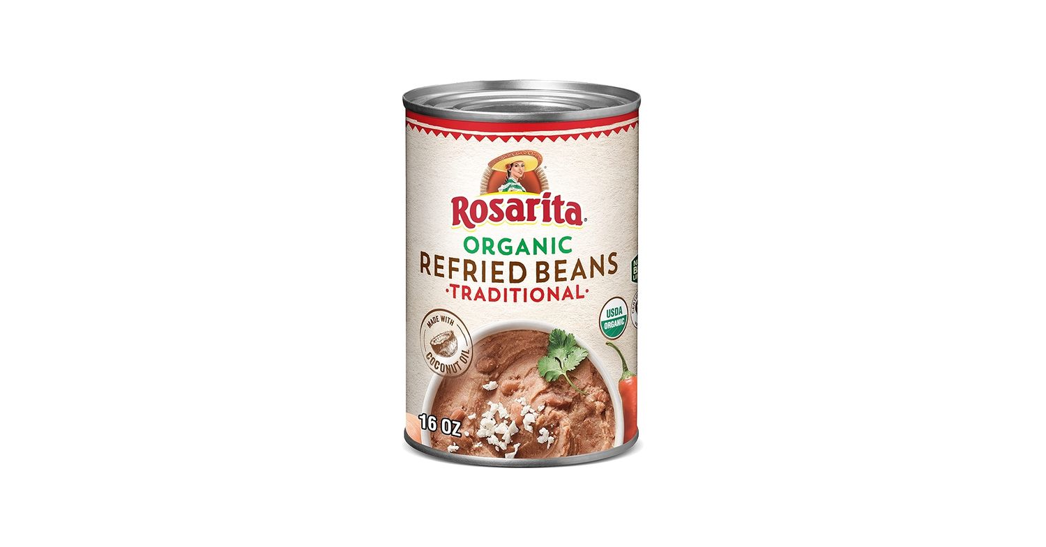 ROSARITA ORGANIC WITH BEANS  REFRIED