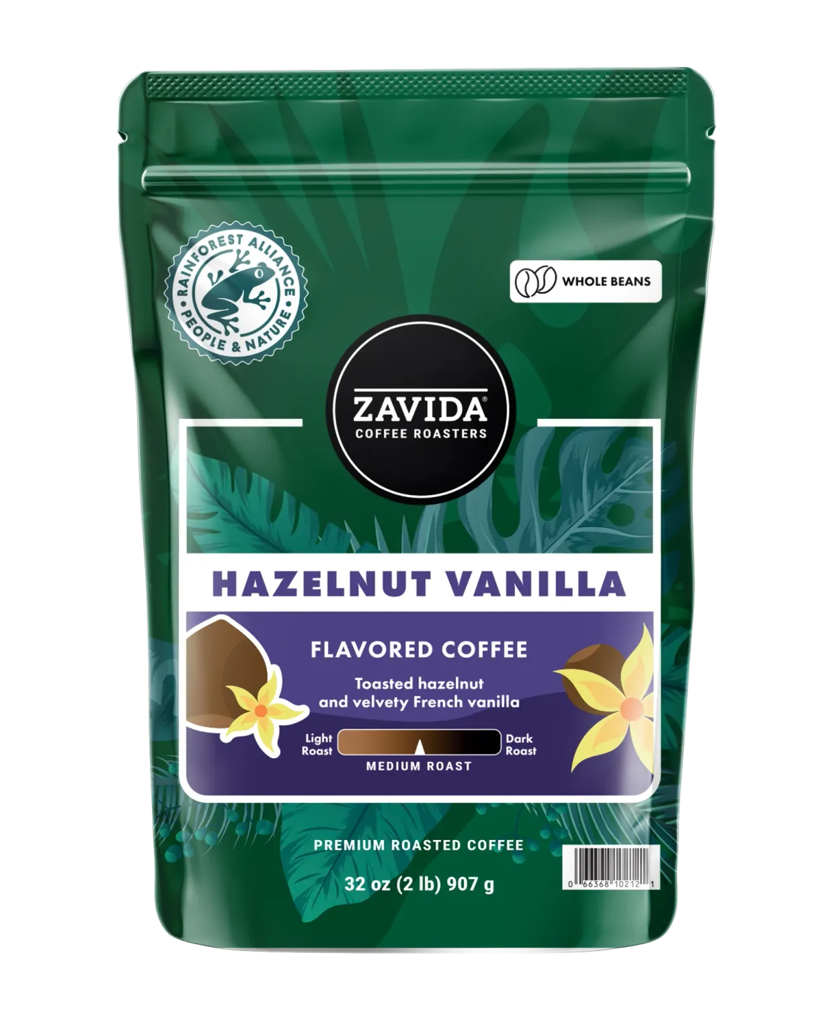 ZAVIDA HAZELNUT VANILLA COFFE