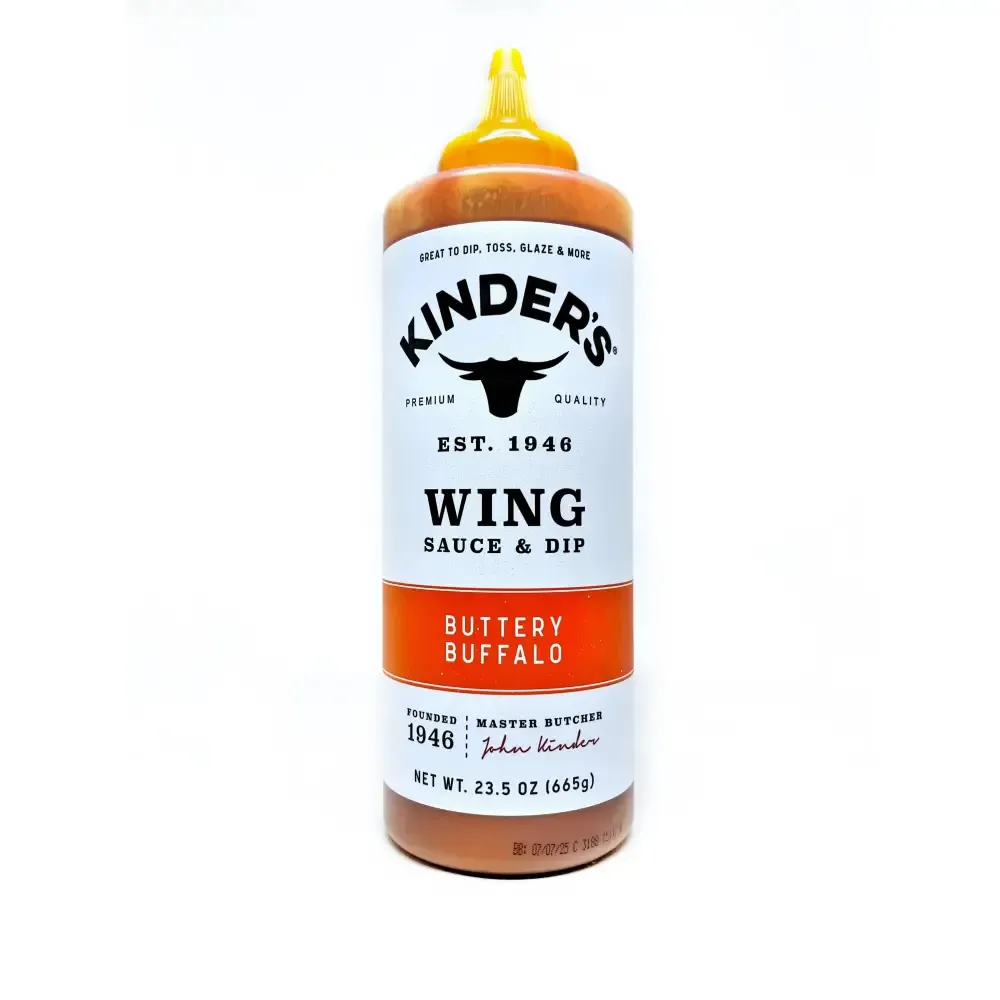 KINDER'S WING SAUCE &amp; DIP