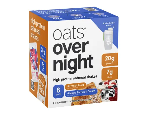 OAT OVER NIGHT HIGHT PROTEIN OATMEAL SHAKES