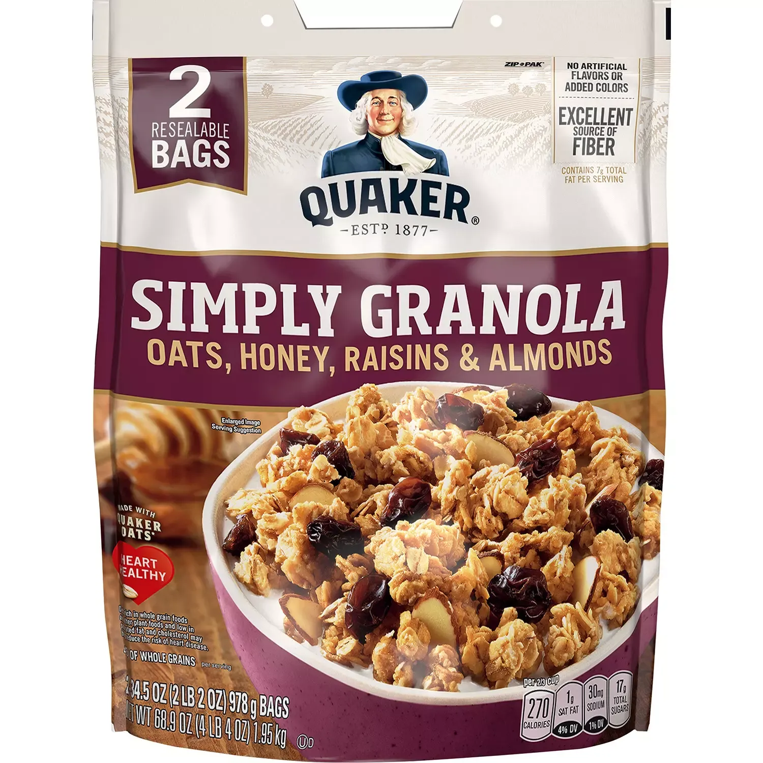QUAKER SIMPLY GRANOLA