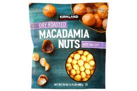 KIRKLAND DRY ROASTED MACADAMIA NUTS