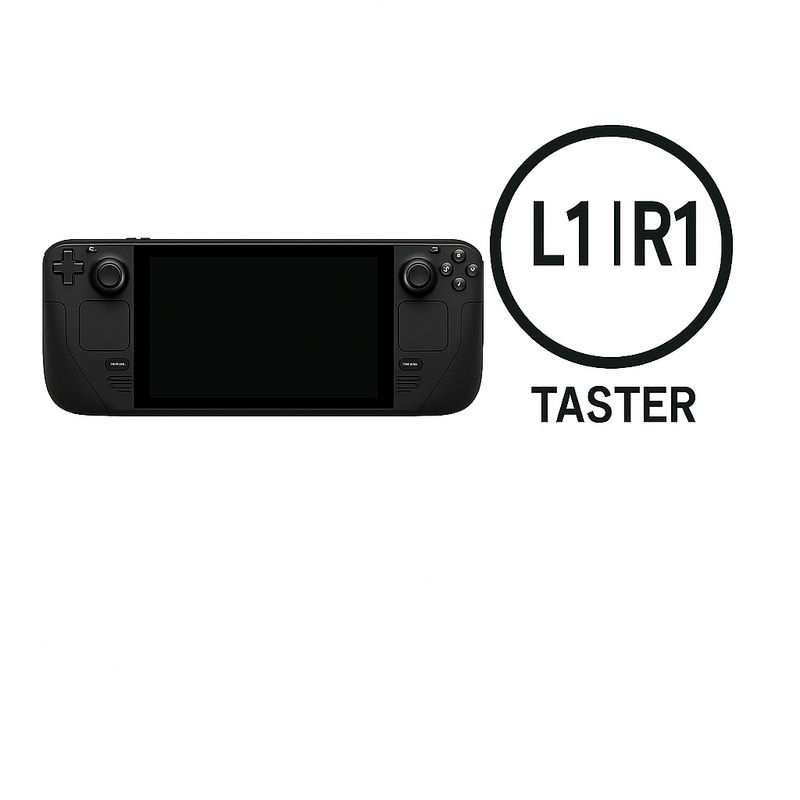 Steam Deck - L1 | R1 Taster Steam Deck - L1 | R1 Taster