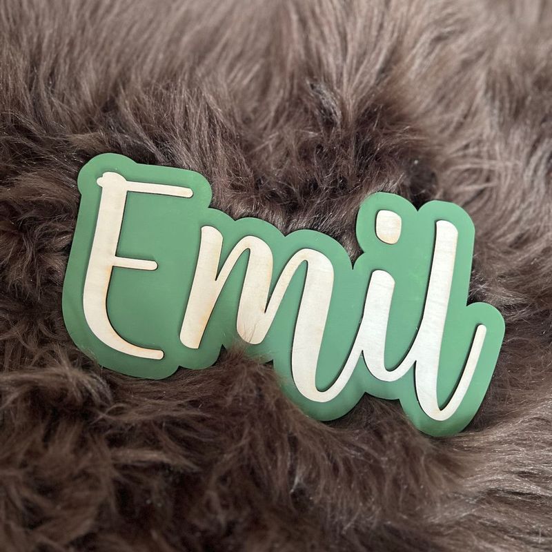 Türschild "Namenswolke"