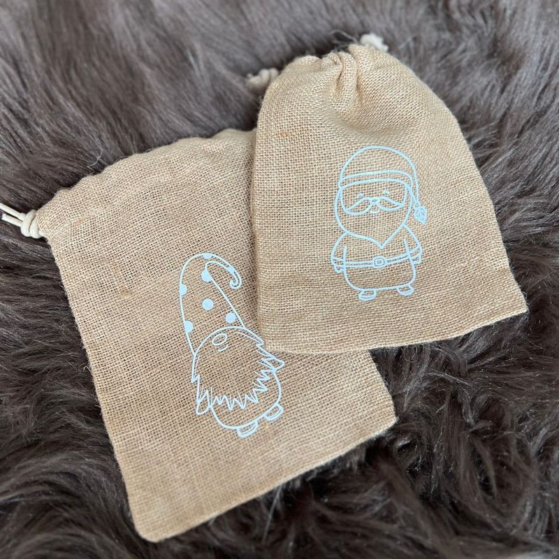 Nikolaussäckchen aus Jute
