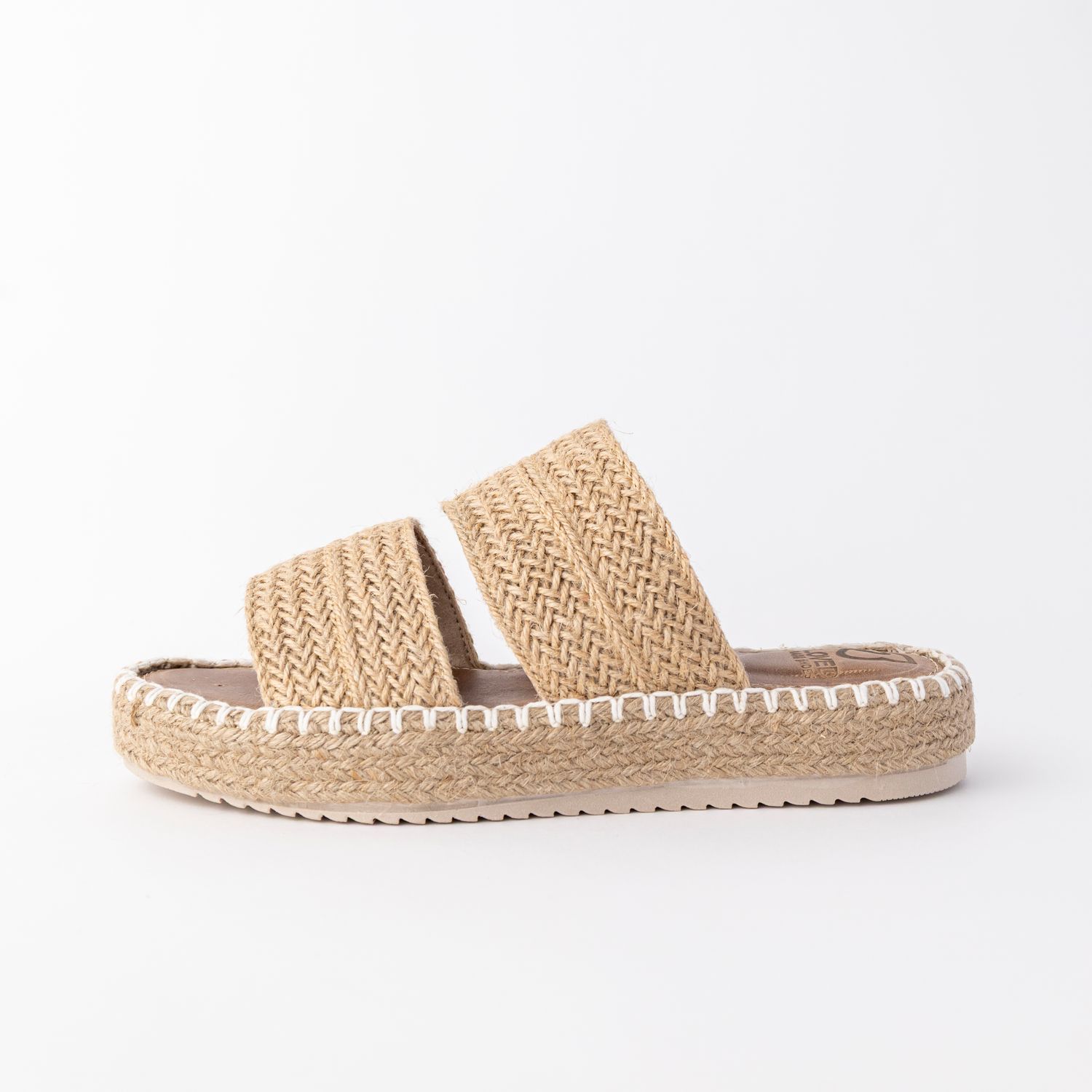 SANDALIAS NATURAL DOBLE BAJAS