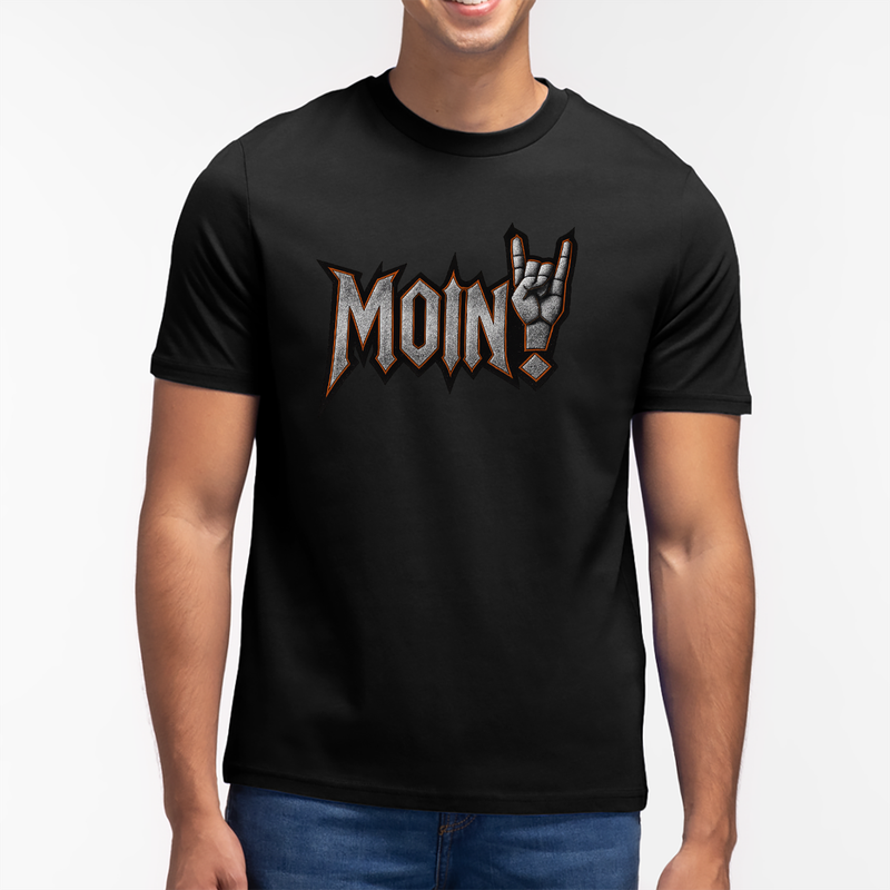 MOIN! Heavy Metal Style T-Shirt