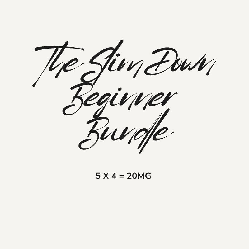 The Slim Down T 5mg x 4 Beginner Bundle