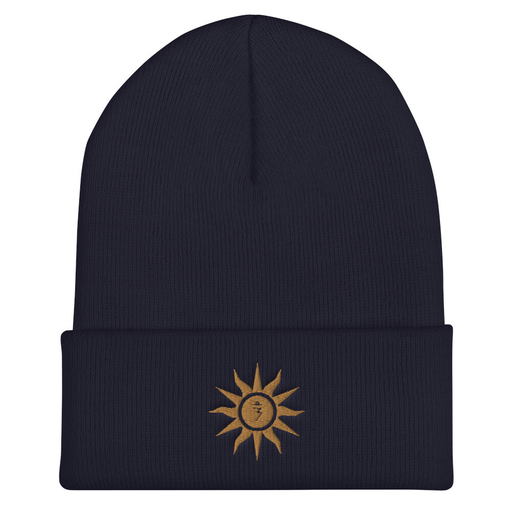 Black Sun Logo Skully