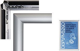 A3 PREMIUM SNAP FRAMES, STANDARD PROFILE (25MM), SILVER  82503