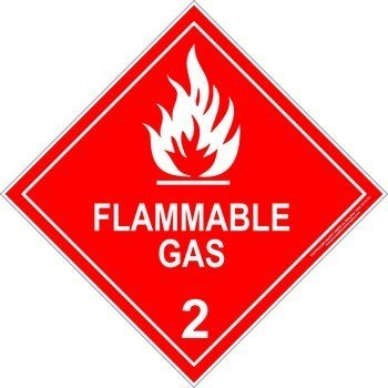 Flammable Gas 2 White