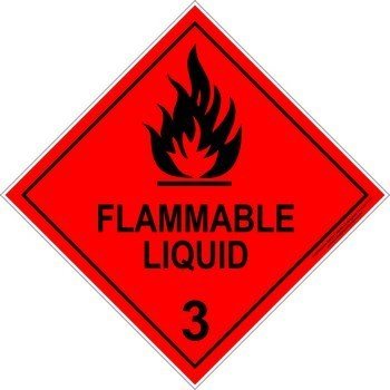 Flammable Liquid 3 Black